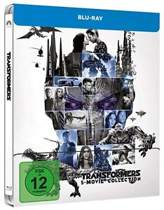 Transformers - Teil: 1 - 5 [5 Blu-ray's Im Steelbook /NEU/OVP] Michael Bay