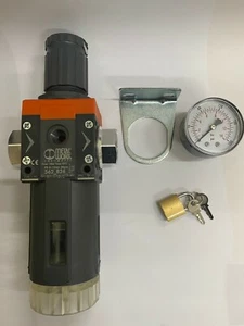 Metalwork 5625B265 abschließbarer Filter/Reg 3/4 BSP 0-12 Bar 20 Mikrometer manueller Ablauf - Bild 1 von 5