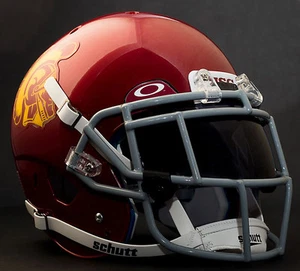 *CUSTOM* USC TROJANS NCAA Schutt XP Authentic GAMEDAY Football Helmet - Picture 1 of 5