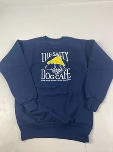 The SALTY DOG CAFE Blue Pullover Sweatshirt Youth Size Large EUC - Picture 1 of 7