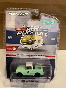 Greenlight Hot Pursuit 1969 Harvestor Scout U.S. Customs & Border Patrol - Picture 1 of 1