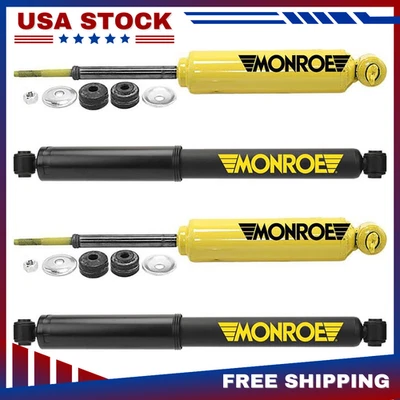 Monroe Front Rear Shock Absorber 4PCS For 1997-2003 Dodge Ram 3500 Van 5.9L _FL - Image 1 of 4