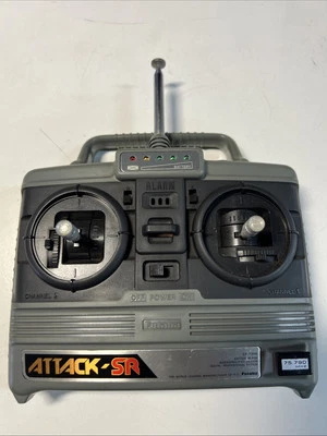 Used Vintage RC Futaba Attack-SR AM 72MHz 2 Channel Transmitter Untested FP-T2VR - Image 1 of 4