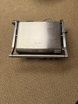 Breville 800GRXL Die Cast Series Indoor Outdoor Grill Press Tested W/ Drip Tray - Image 1 of 4