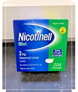 4 x Nicotinell Minze Lutschtabletten - 1mg & 2m | 204 x 4 = 816 Stück | Ablauf 2026/27 - Bild 1 von 4