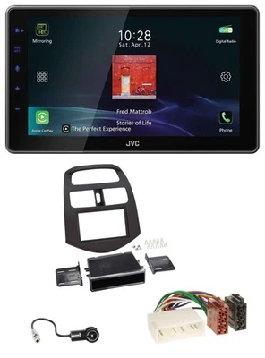 JVC DAB MP3 Bluetooth USB Autoradio für Chevrolet Spark (KLM 2012-2013) - Bild 1 von 4