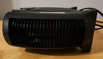 Soleil Ventilador Portátil Personal Calentador Temperatura Ajustable Asa de Transporte Foto 1 de 4