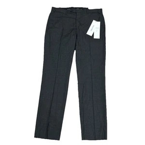 Calvin Klein Dress Pants 36 X 32 Black Infinite Stretch Slim Fit New - Picture 1 of 7