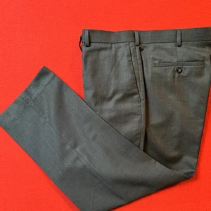AXIST … Flat Front Dress Pants … Gray ... Size 38 x 29 - Picture 1 of 14