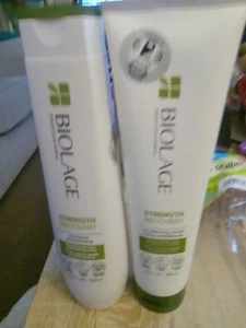 MATRIX BIOLAGE STRENGTH RECOVERY SHAMPOO & CONDITIONING CREAM 13.5 & 9.5 fl oz - Picture 1 of 1