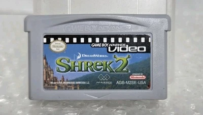 Shrek 2 Nintendo Game Boy Advance Video GBA DS Cartridge Tested OEM Dreamworks - Image 1 of 3