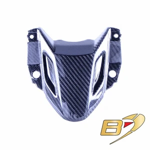 2018 Yamaha FZ07 MT07 Carbon Fiber Front Light Cover Panel Fairing - Picture 1 of 4