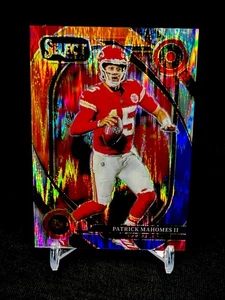 2024 Panini Select Patrick Mahomes Shock Prizm Club Level/35 Chiefs #223 - Imagen 1 de 2