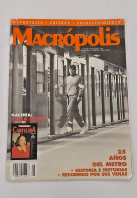 MACROPOLIS MEXICAN MAGAZINE No 15, 18 JUNE 1992, METRO MEXICO CITY ON COVER - Image 1 of 4