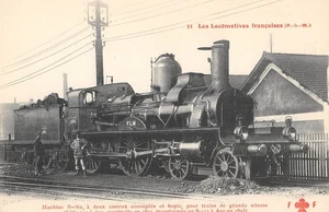 CPA TRAIN / LES LOCOMOTIVES FRANCAISES (P.L.M.)  / MACHINE N°B362 - Imagen 1 de 1