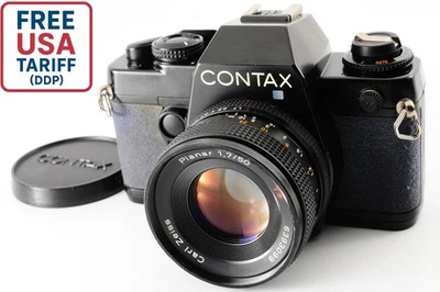 New Seal [N MINT] Contax 139 Quartz Film Camera Planar 50mm f1.7 AEJ JAPAN #115 - Image 1 of 4