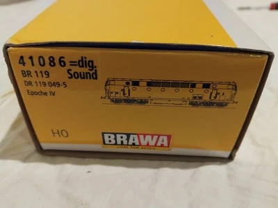 BRAWA H0 41086 Diesellok BR 119 049-5 DCC Digital Sound - Bild 1 von 4