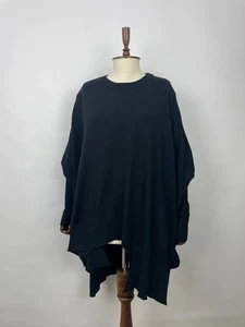 Philomena Christ Damen Pullover Schwarz Modal Rundhals Langarm Pulli - Bild 1 von 15