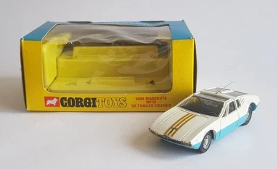 Corgi Toys Original 271, 5000 Mangusta Con Telaio De Tomaso, Condizioni Superbe. - Immagine 1 di 4