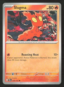 Slugma #028/162 SV05: Temporal Forces Common Pokemon TCG NM/M - Bild 1 von 2