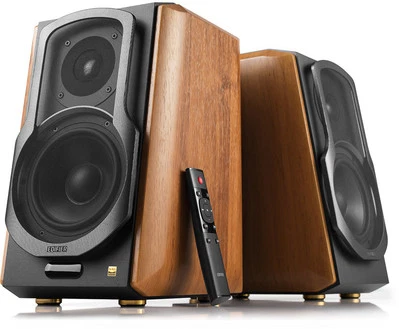 Edifier S1000MKII 2.0 Bluetooth Regallautsprecher HiRes-Audio 120W Fernbedienung - Bild 1 von 4