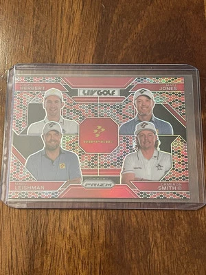 2024 Prizm LIV Golf RIPPER FOTL-Exclusive Snakeskin Prizm #65 /13 SSP Leishmann - Image 1 of 2