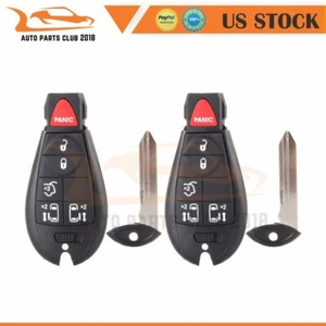 2 For Chrysler Town & Country 2008 2009 2010 2011 2012-2016 Key Entry Remote Fob - Picture 1 of 8