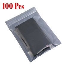 Packs Of  100 Anti Static Shielding ESD Bags Metallic Top Gripseal Reusable