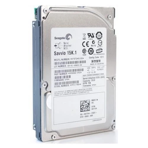 SEAGATE SAVIO ST973451SS 72GB 15K 2.5" SAS DRIVE  - Image 1 of 1