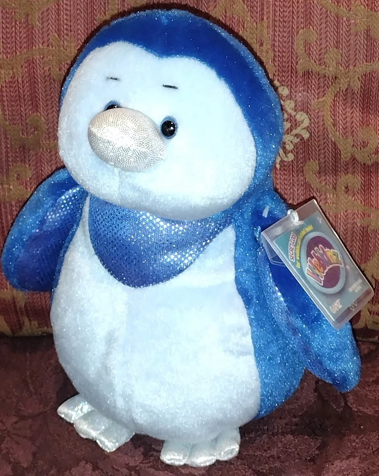 Ganz Webkinz Ice Penguin New Sealed Unused Code HM734 RARE Plush Toy Glittery U - Image 1 of 4
