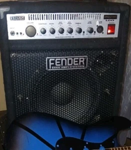 FENDER BASSMAN Model 100 320 Watt Stage Wedge Amplifier Eminence Inside Type PR - Picture 1 of 21