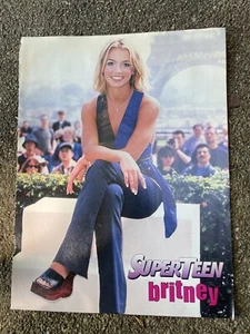 Britney Spears Magazine Teen Magazine Pinup teen magazine poster clipping - Picture 1 of 1