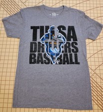 Tulsa Drillers Baseball Small T-Shirt Gray 
