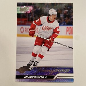 2023-24 Upper Deck Series 1 MARCO KASPER Young Guns #241 RC Detroit Red Wings