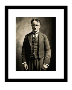 Harry Houdini 8x10 AI artistic print famous magician history entertainer - Picture 1 of 2