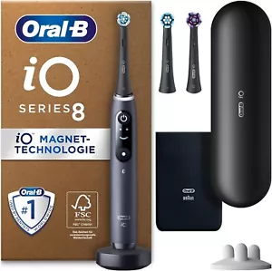Oral-B iO Series 8 Plus Edition Elektrische Zahnbürste – Black Onyx 🦷✨ Neu&OVP - Bild 1 von 9