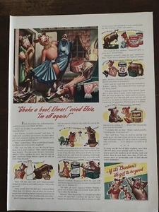 Borden's Evaporated Milk Full Page Color Vintage Magazine AD Palmolive Soap - Picture 1 of 6
