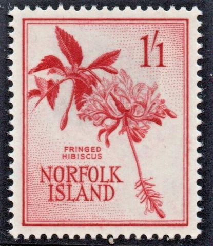 Norfolk Island (1961)  - Scott # 36,    MH Cover