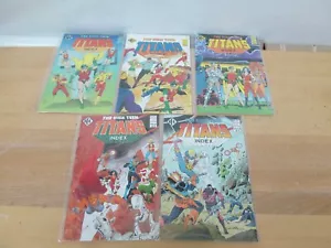 Comic Lot ICG Official Index – Full Run Complete Set Teen Titans 1 2 3 4 5 - Picture 1 of 1