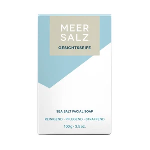 Klar Seifen Meersalzseife 100g, Cosmos zertifiziert, palmölfrei - Bild 1 von 2