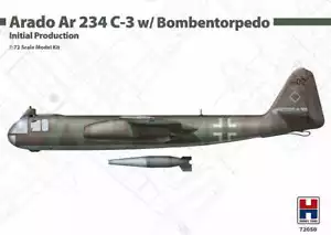 HOBBY 2000 72050 - 1:72 Arado Ar 234 C-3 w/ Bombentorpedo Initial Production - Picture 1 of 3