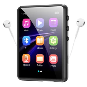 Reproductor de MP4/MP3 Bluetooth HiFi Música Sin Pérdidas Radio FM Grabadora Pantalla Táctil Completa - Imagen 1 de 26