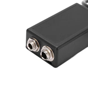Aviation Headset Adapter GA Dual Plugs To Airbus XLR 5 Pin Male Adapter Head Hot - Picture 1 of 12