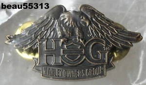 ⭐PIN DE CABEZA BASCULANTE GARRA DE ÁGUILA CERDO GRUPO PROPIETARIOS HARLEY DAVIDSON "NUEVO ESTILO" - Imagen 1 de 1