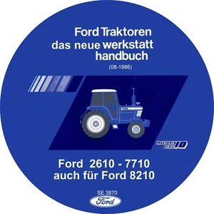 NOWA Oryginalna instrukcja warsztatowa do ciągników Ford serii 10 - Zdjęcie 1 z 6