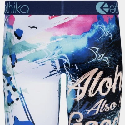 ETHIKA HOMBRE ROPA INTERIOR BÁSICA TIBURÓN CEBO AZUL Foto 1 de 3