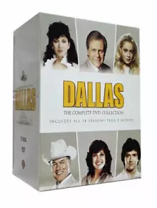 Dallas Complete Series Season 1-14 (DVD 57-Disc Box Set) + 3Movies US Seller - Imagen 1 de 2