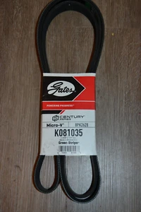 New Gates Serpentine Belt-Green Stripe Micro-V Belt K081035 / 8PK2628 Free Ship - Picture 1 of 2