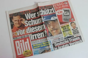 BILDzeitung 02.04.2002 April 2.4.2002 Geschenk 16. 17. 18. 19. Geburtstag - Picture 1 of 2