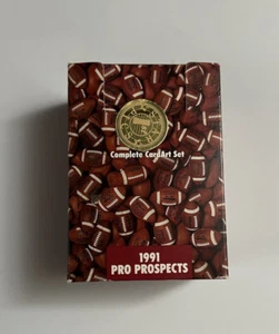 1991 Star Pics Football Set Pro Pro Pro Prospects Komplettsatz - Bild 1 von 3